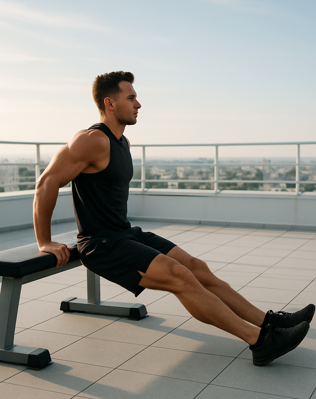 HIIT workout demonstration